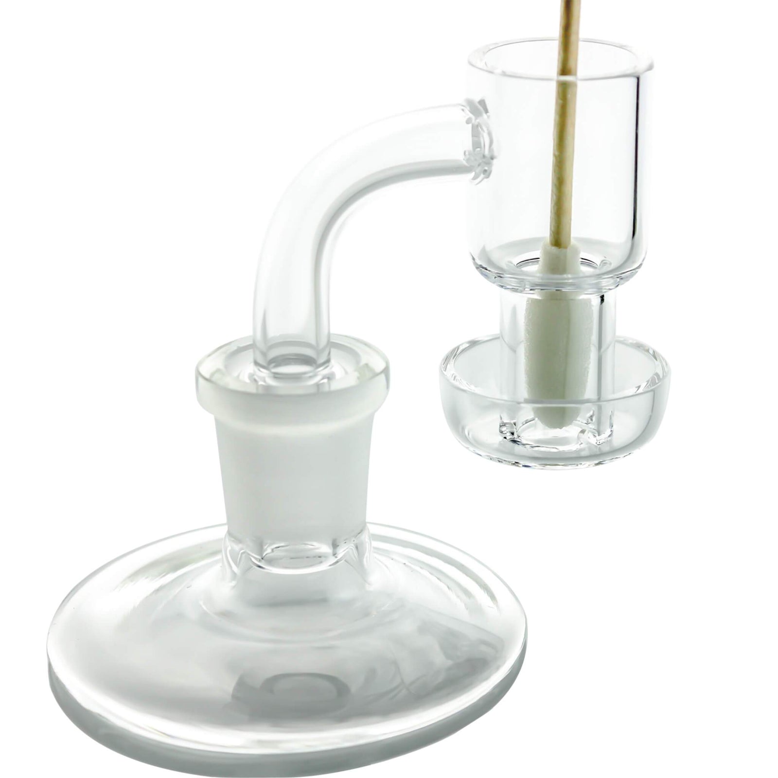 Polyurethane Foam Over Cotton Swabs | In Holder View | Dabbing Warehouse