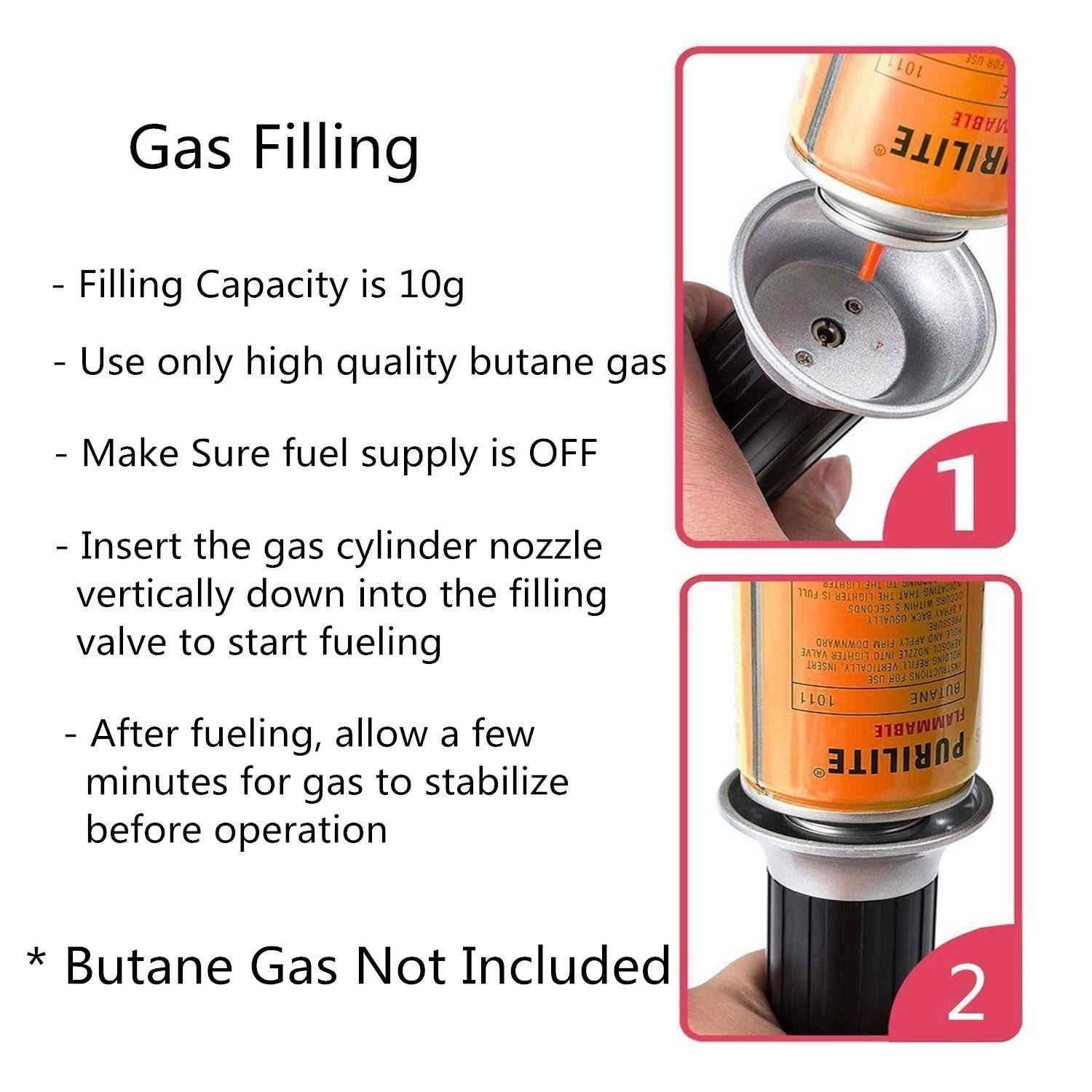 Professional Quality Butane Blow Torch | Butane Warning Notice | Dabbing Warehouse