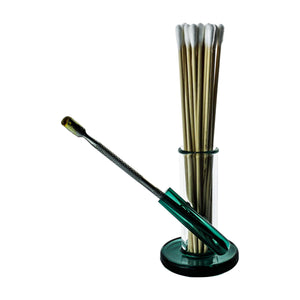Puritan 6" Lint Free Cotton Swabs (Bags of 100) | In Holder View | Dabbing Warehouse