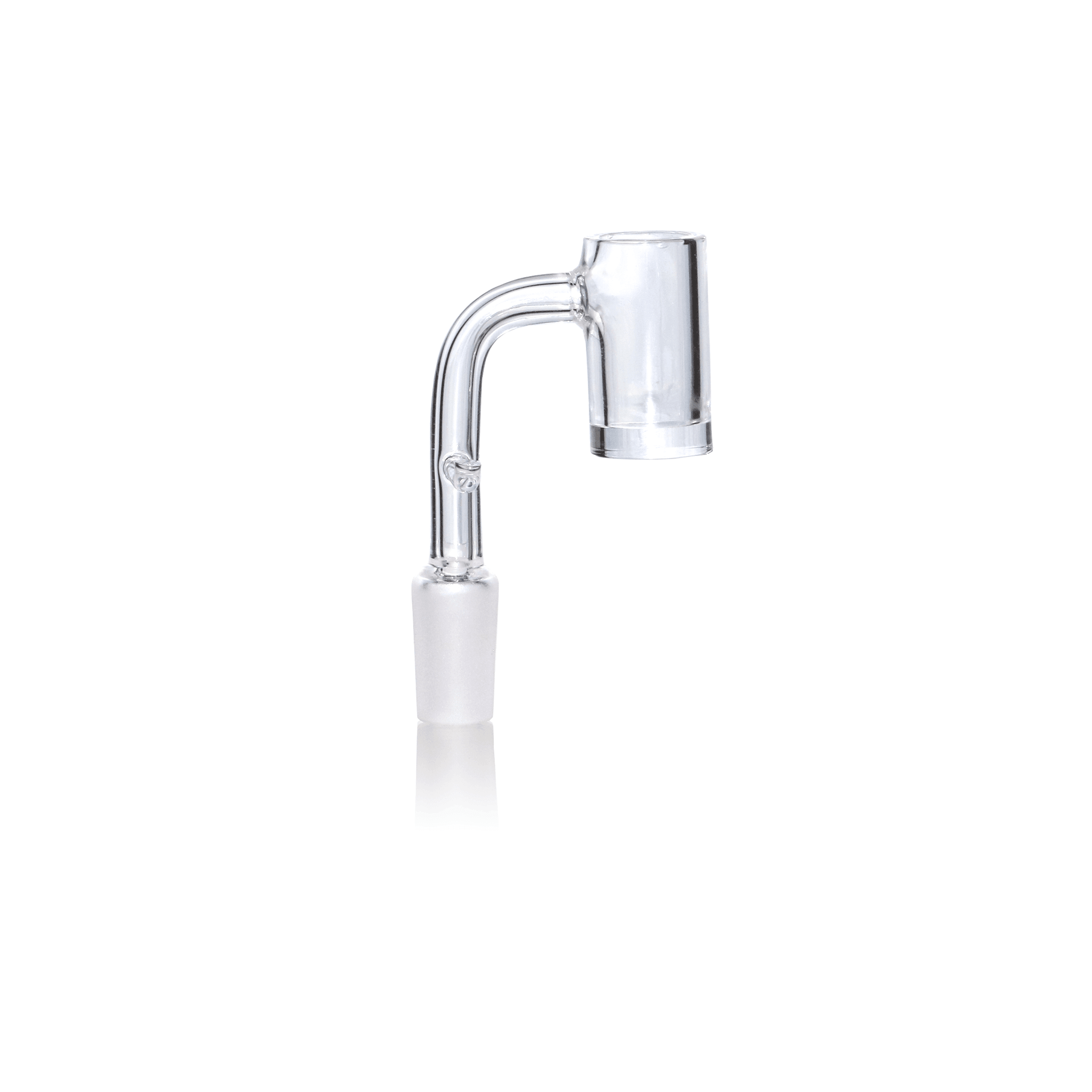 Quartz Enail E-Banger 14mm Male for 20mm Coil (Enail) | Profile View | Dabbing Warehouse