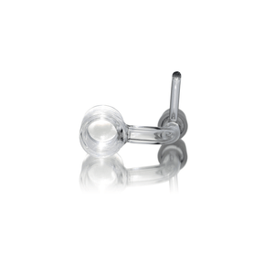 Quartz Enail E-Banger 14mm Male for 20mm Coil (Enail) | Prone View | Dabbing Warehouse