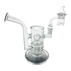 Reborn Precision Bubbler 25mm Handmade Joint Complete Dabbing Kit #1 | Alternate Kit View | DW