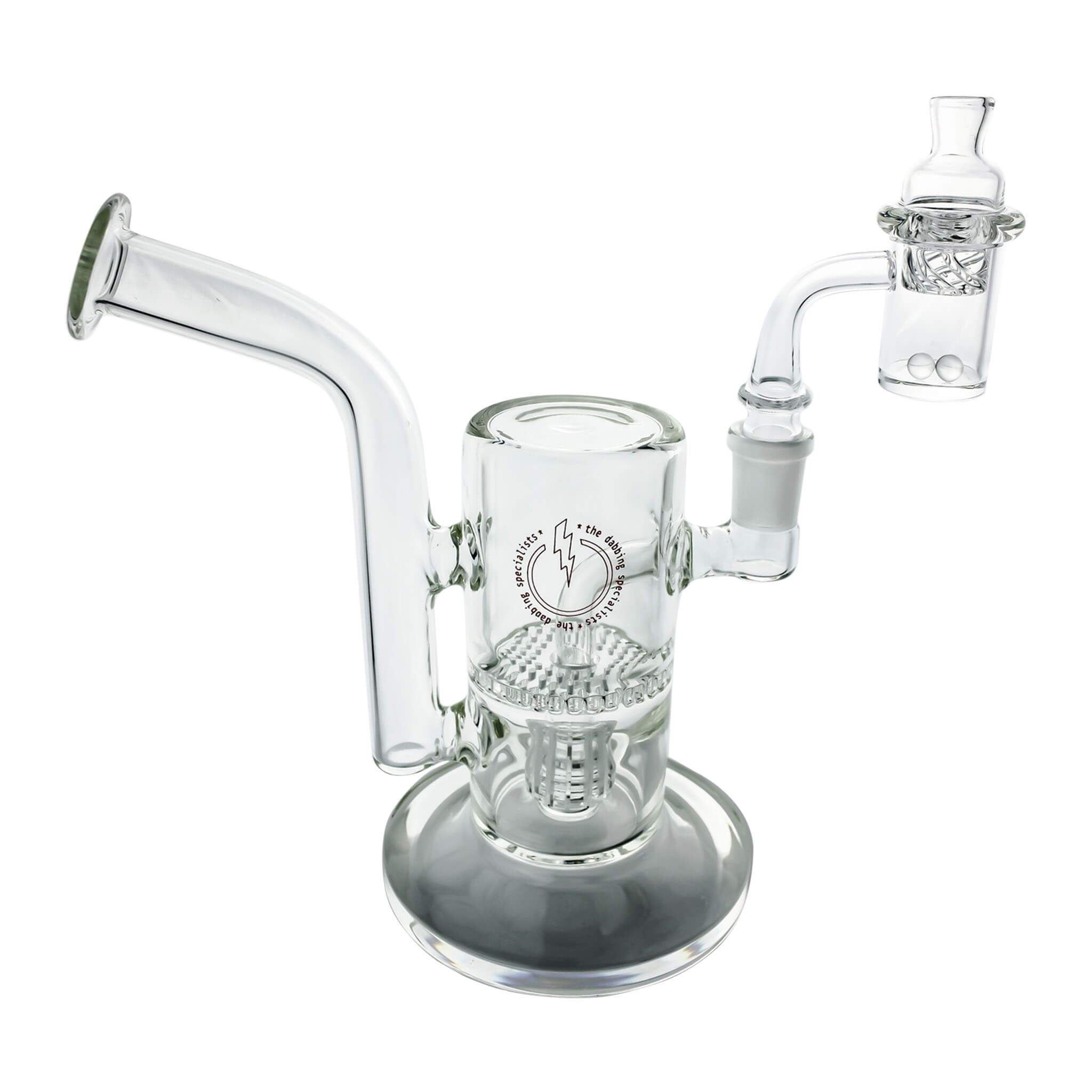 Reborn Precision Bubbler 25mm Handmade Joint Complete Dabbing Kit #1 | Alternate Kit View | DW