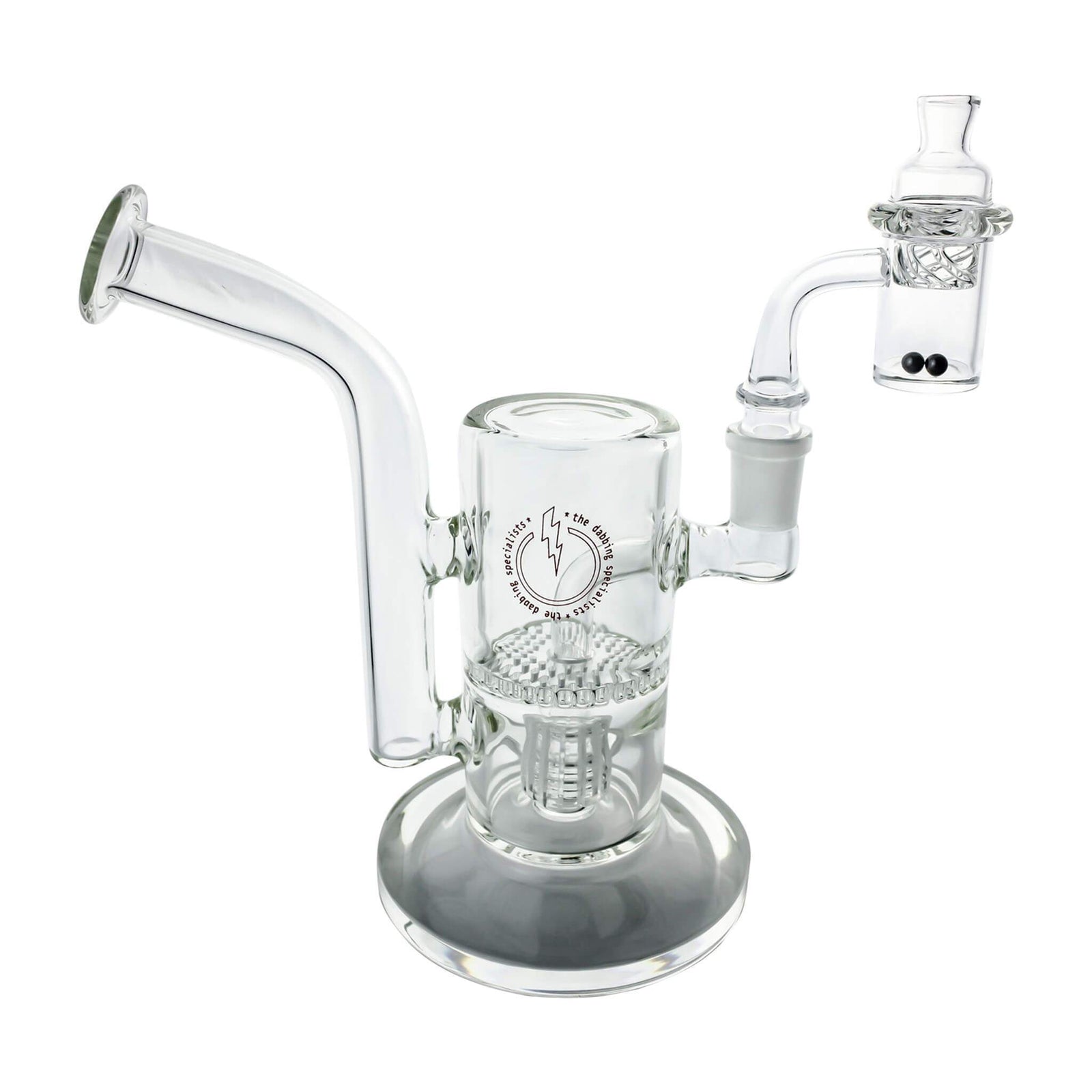 Reborn Precision Bubbler 25mm Handmade Joint Complete Dabbing Kit #1 | Complete Kit View | DW