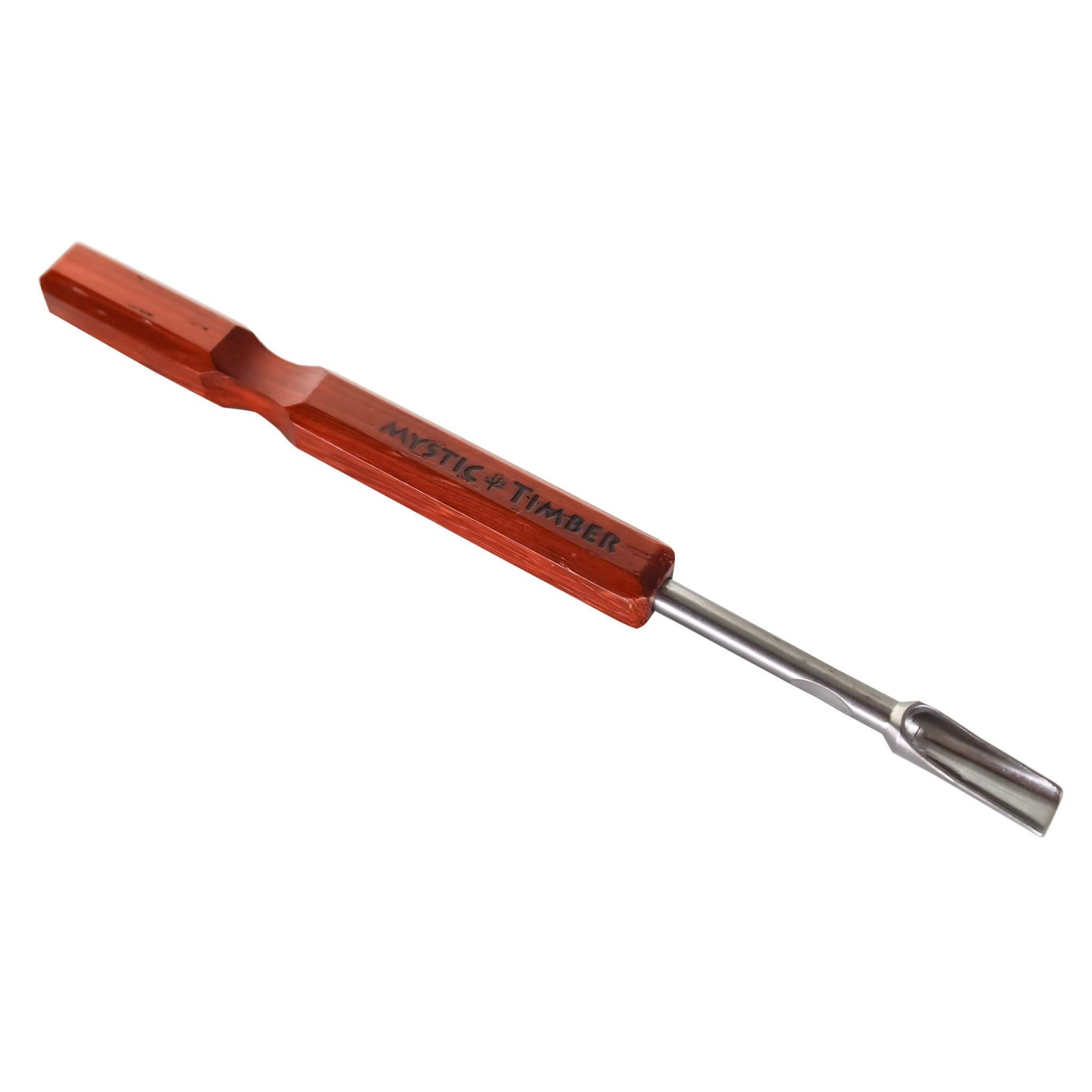 SauceScoop Midi Dab Tool | Mystic Timber Dab Tool Alternate View | Dabbing Warehouse