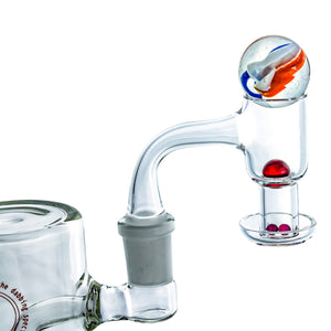 Seamless Terp Slurper Banger | Marbled Terp Slurper Alternate Profile View | Dabbing Warehouse