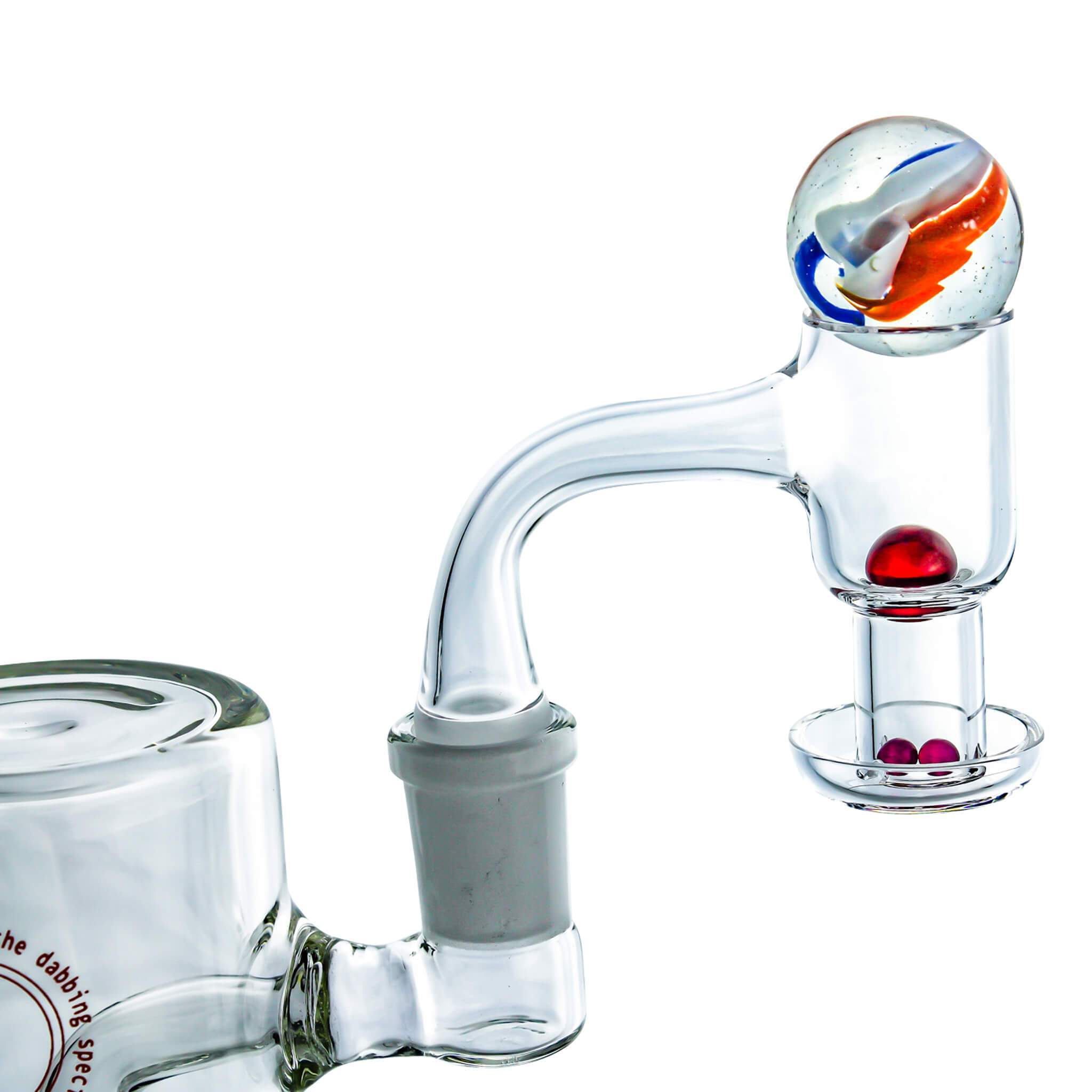 Seamless Terp Slurper Banger | Marbled Terp Slurper Alternate Profile View | Dabbing Warehouse