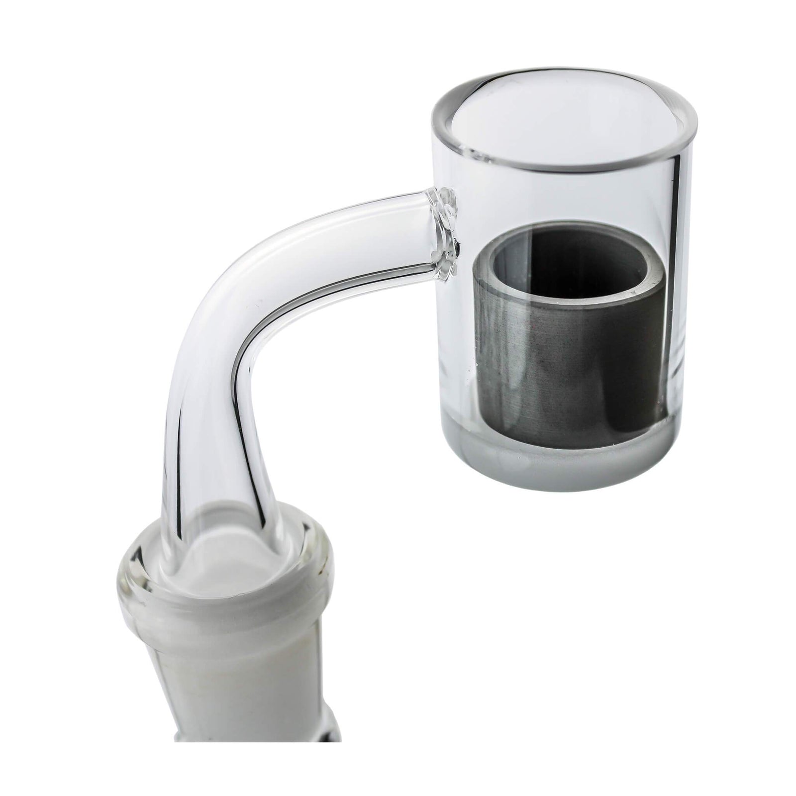 Silicon Carbide (SiC) Cup Insert | 25mm | Dual Cup Angled View | Dabbing Warehouse