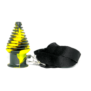 Silicone Rubber Mouthpiece with Strap | Alternate Color Variation Profile View Five | DW