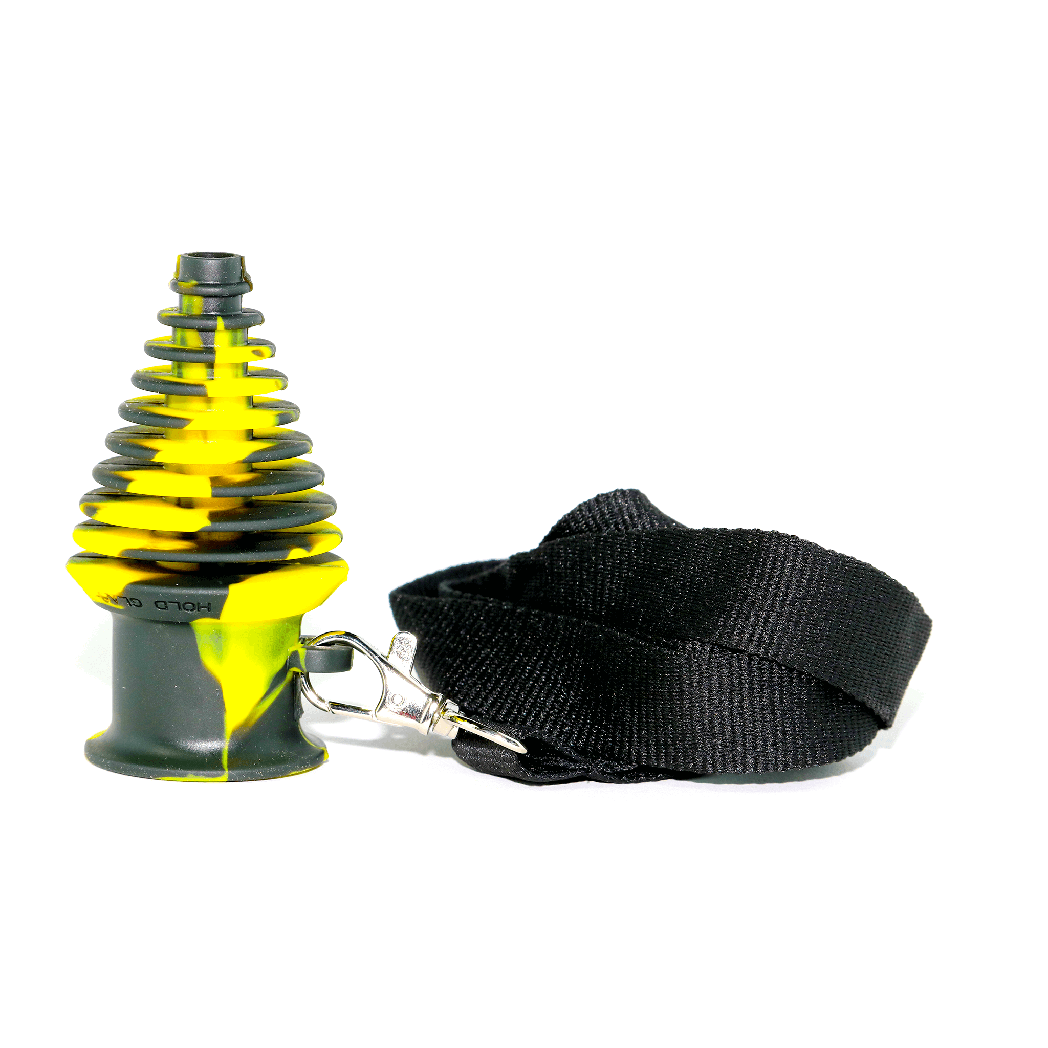 Silicone Rubber Mouthpiece with Strap | Alternate Color Variation Profile View Five | DW