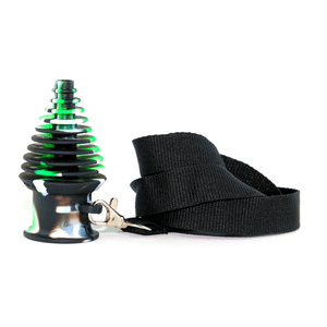Silicone Rubber Mouthpiece with Strap | Alternate Color Variation Profile View Four | DW
