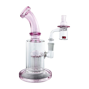 Spin Matrix 25mm Handmade Joint Complete Dabbing Kit #1 | Pink Full Kit View | Dabbing Warehouse