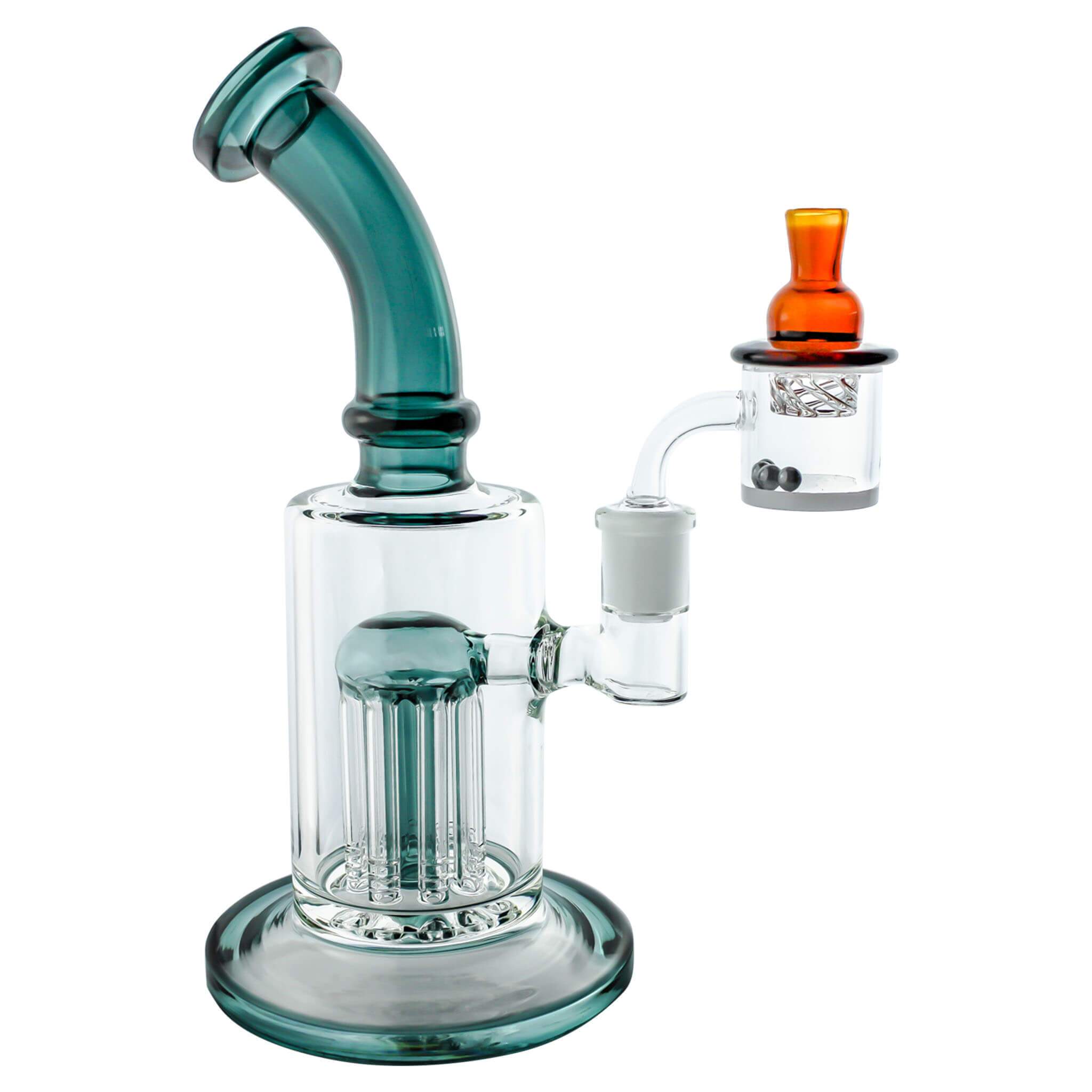 Spin Matrix 30mm Opaque Banger Complete Dabbing Kit #3 | Aqua Complete Kit View | Dabbing Warehouse