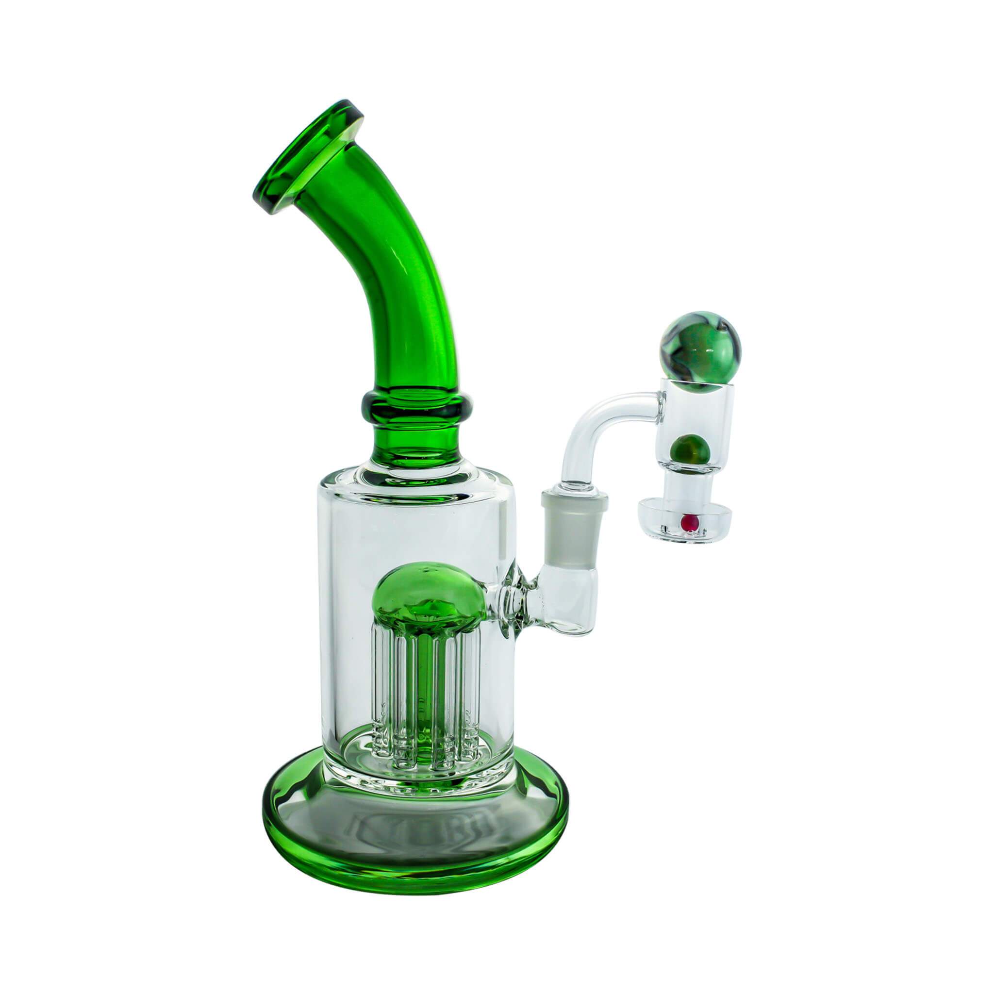 Spin Matrix Marbled Terp Slurper Complete Dabbing Kit #1 | Green Color Kit View | DW