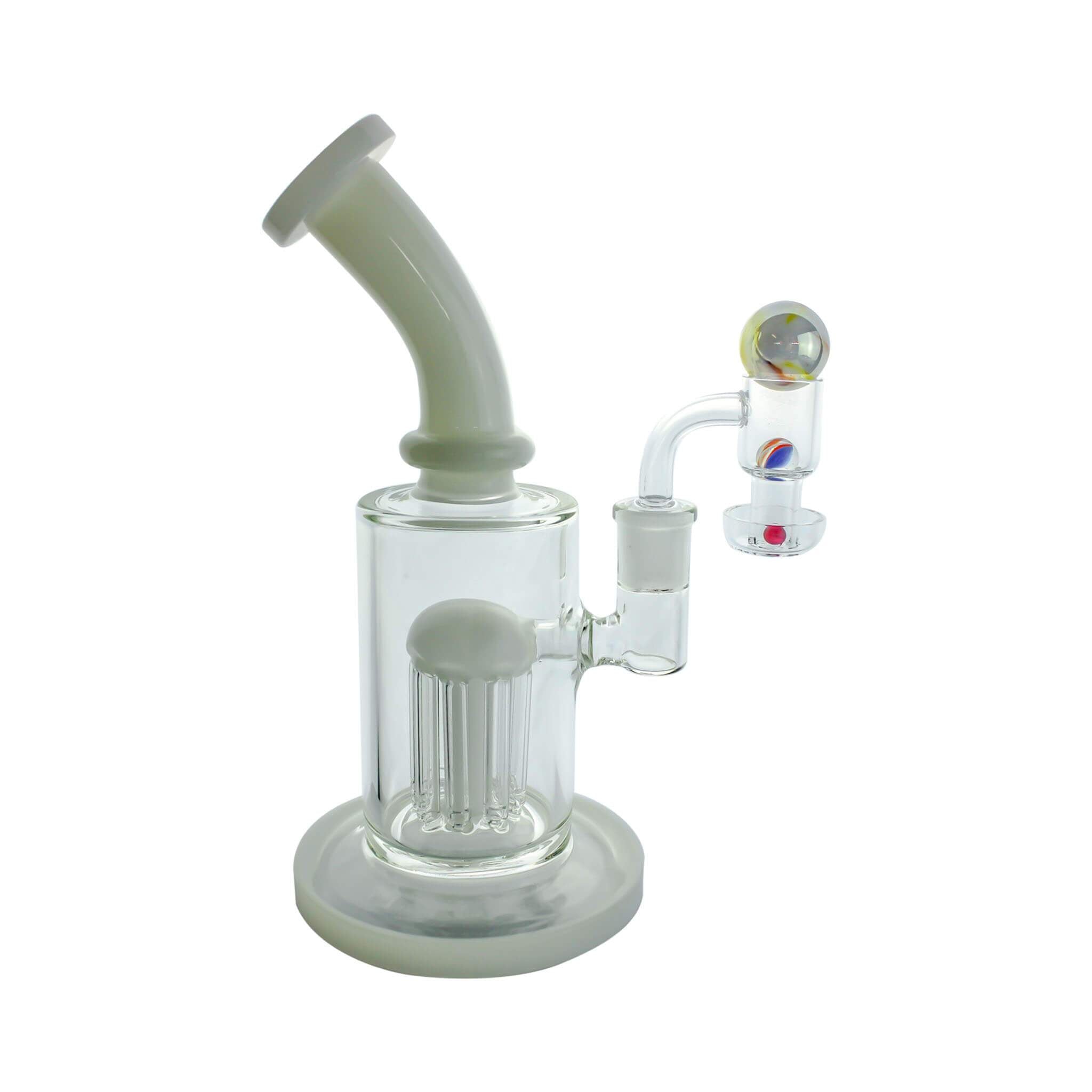 Spin Matrix Marbled Terp Slurper Complete Dabbing Kit #1 | White Color Kit View | DW
