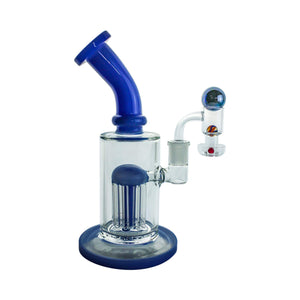 Spin Matrix Marbled Terp Slurper Complete Dabbing Kit #1 | Blue Color Kit View | DW