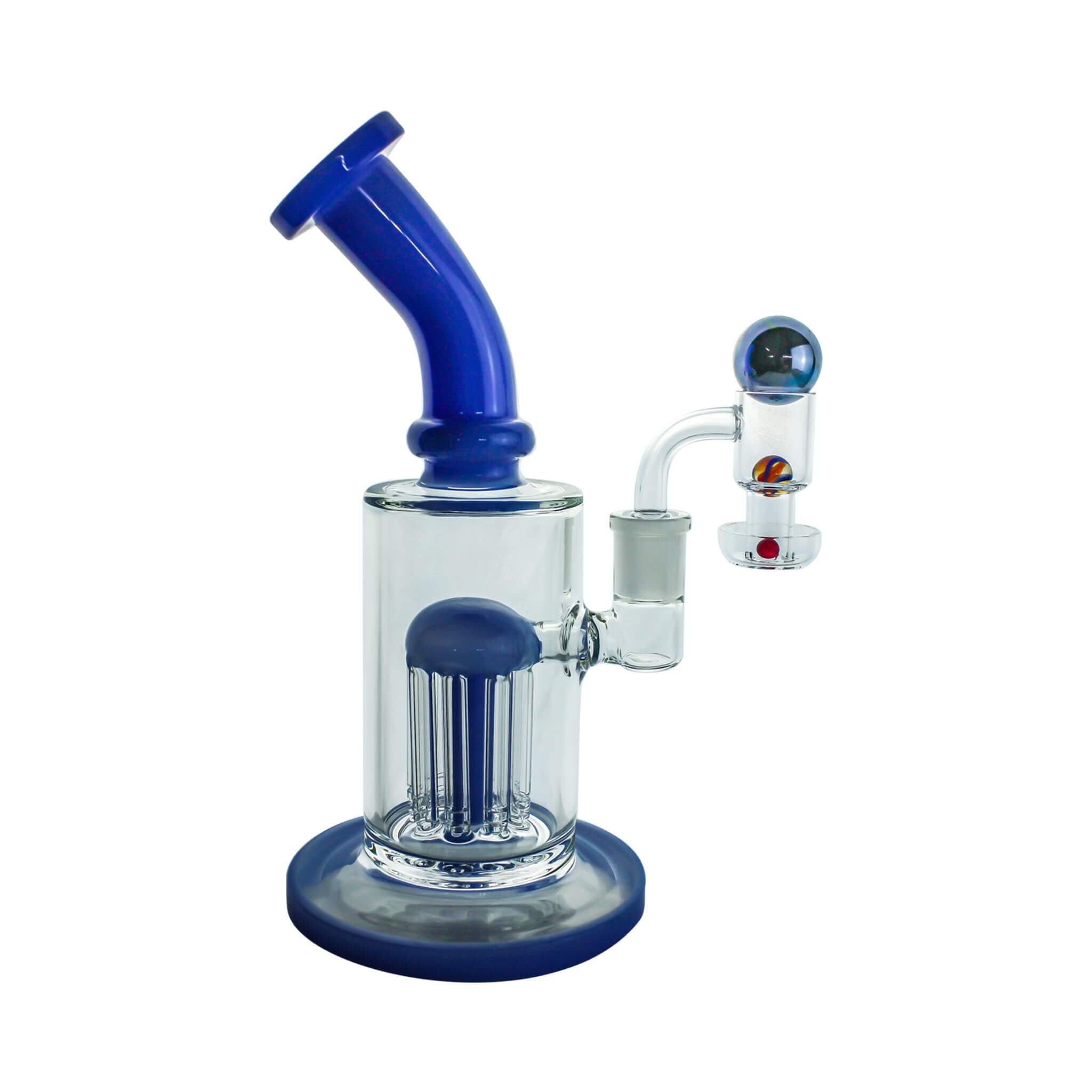 Spin Matrix Marbled Terp Slurper Complete Dabbing Kit #1 | Blue Color Kit View | DW