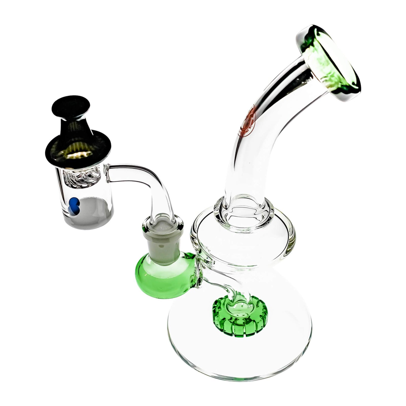 TDS Shower Perc Dab Rig Kit #2 | Complete Kit View | Dabbing Warehouse