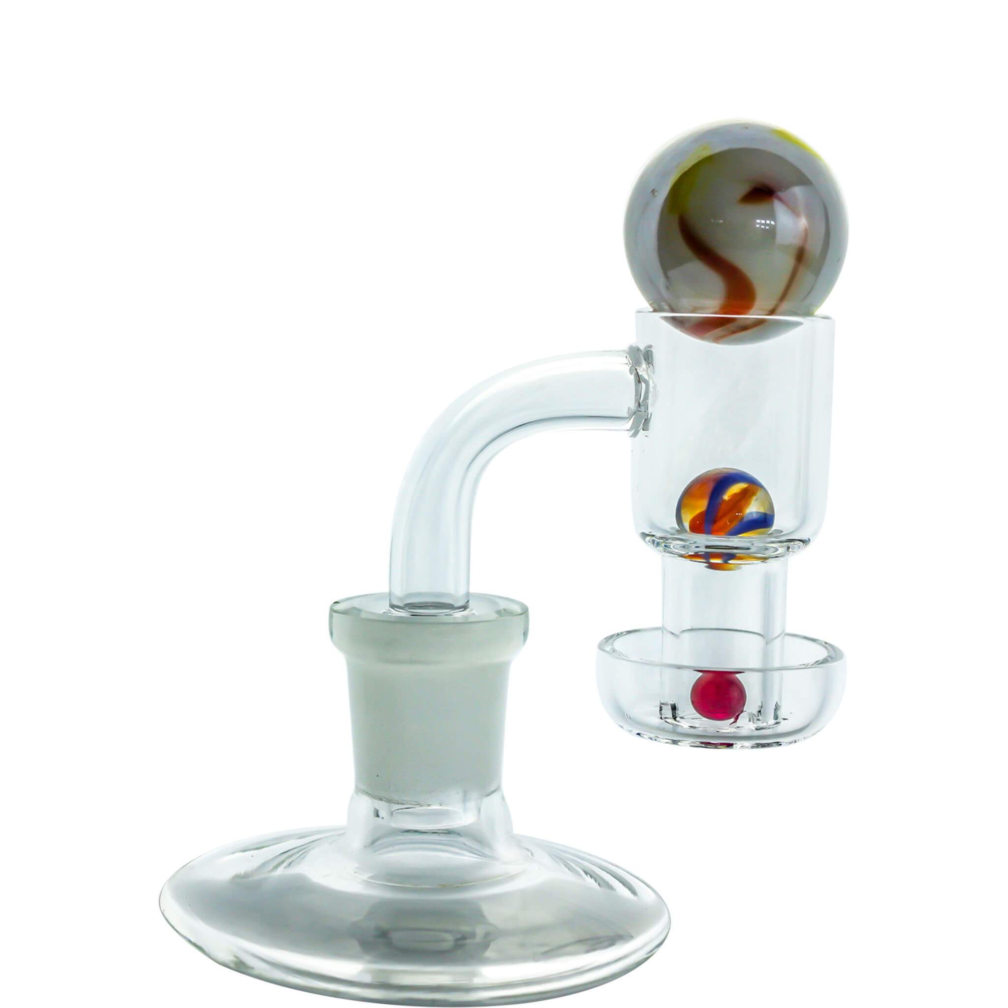 Terp Slurper, Slurper Marble, Ruby Terp Pearl Combo | Combo View In Stand | DW