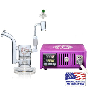 The Dabbing Specialists Custom Enail Dabbing Bundle | Made in the USA | Purple Kit View | DW