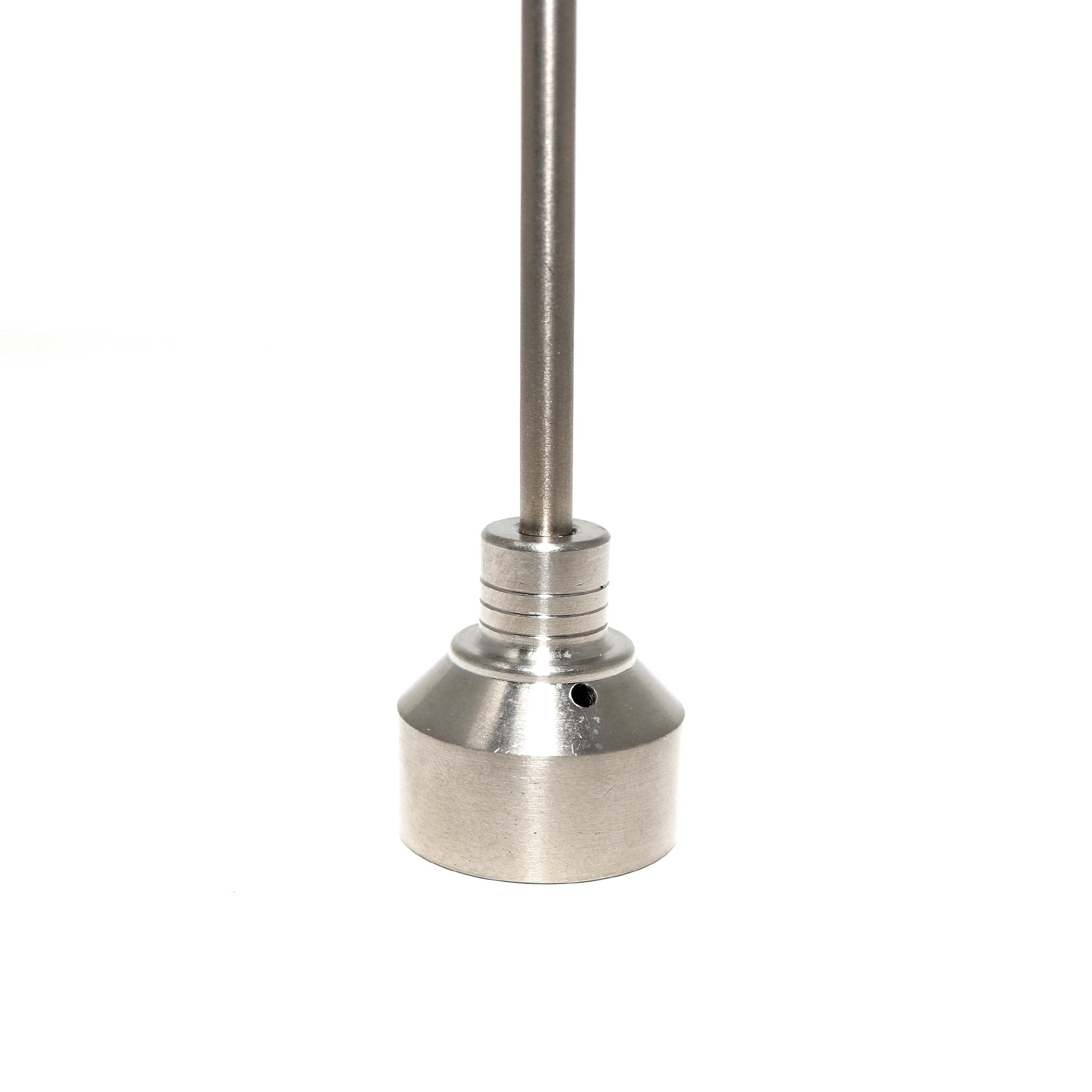 Titanium Basic Carb Cap Dabber | Profile View Close Up | Dabbing Warehouse
