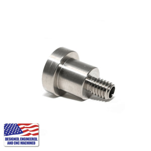 Titanium Dab Kit | 16mm Coil | 18mm/14mm Female Adapter | Nail Angled View | Dabbing Warehouse