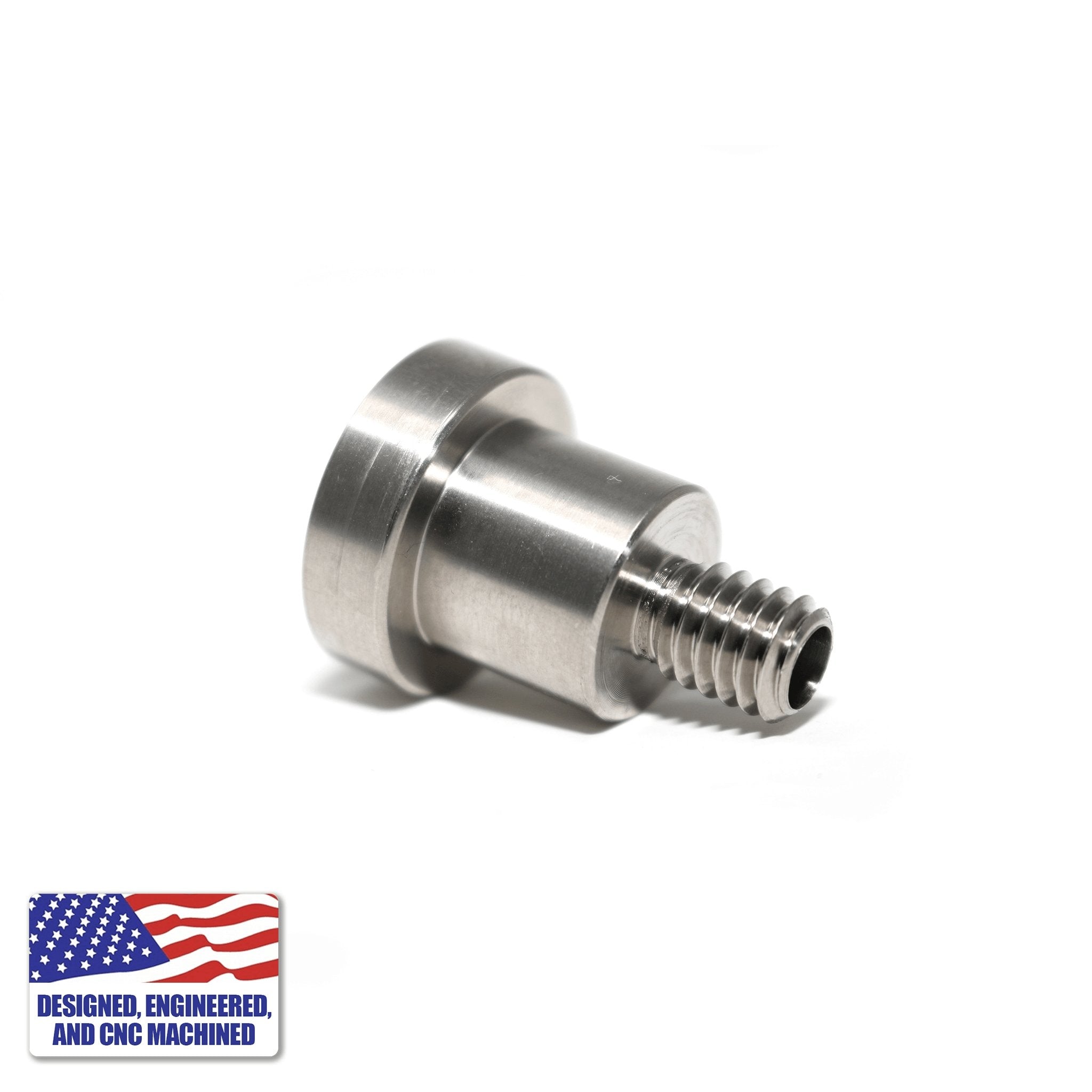 Titanium Dab Kit | 16mm Coil | 18mm/14mm Female Adapter | Nail Angled View | Dabbing Warehouse