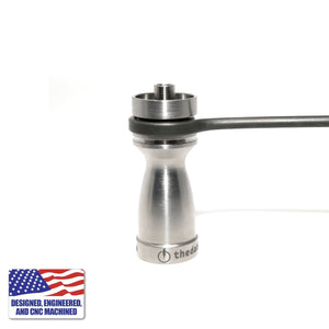 Titanium Dab Kit | Flat Coil | 18mm/14mm Female Adapter | Coil View | Dabbing Warehouse