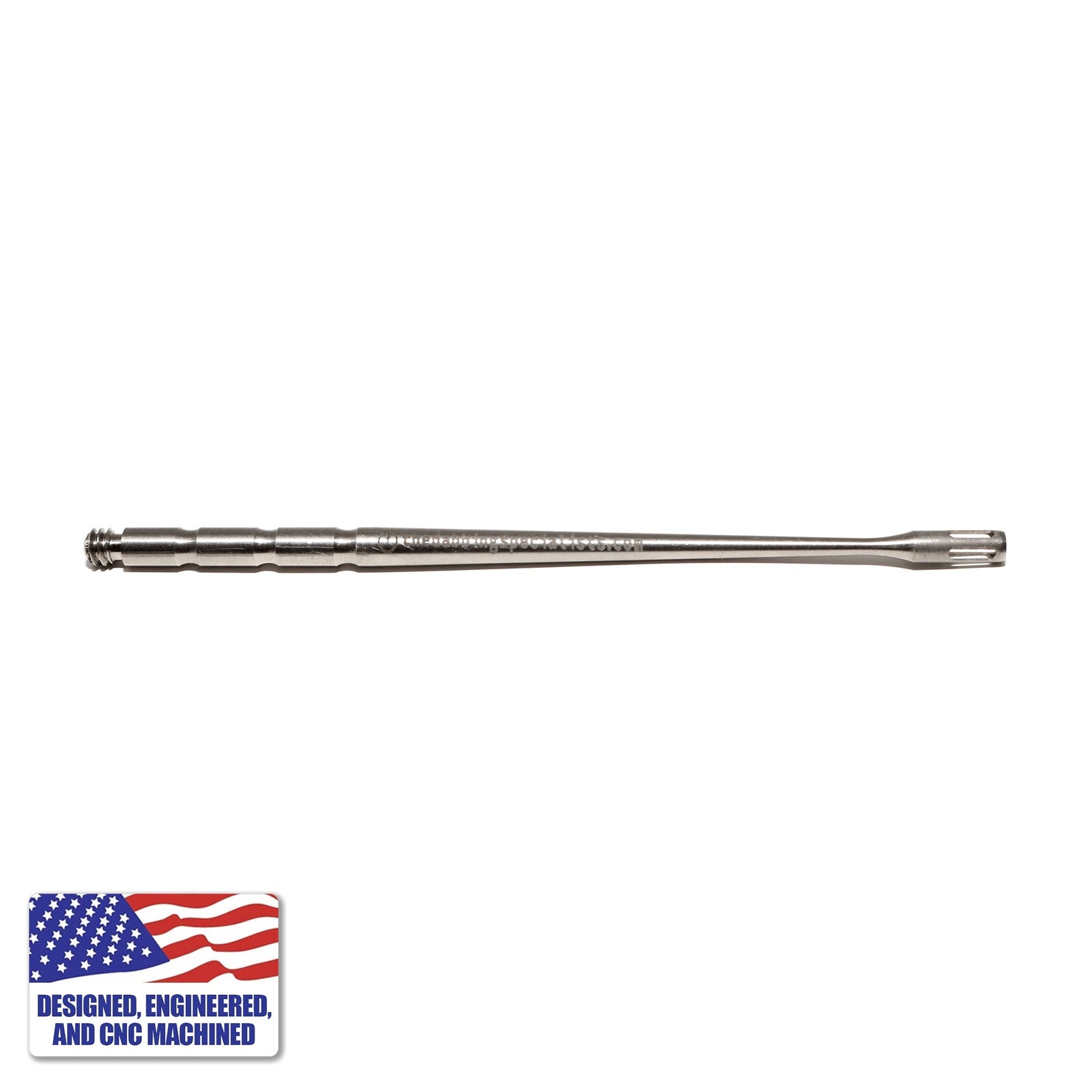 Titanium Dab Stick Set | Claw Shovel & Scoop Ball | Horizontal Duo View | Dabbing Warehouse