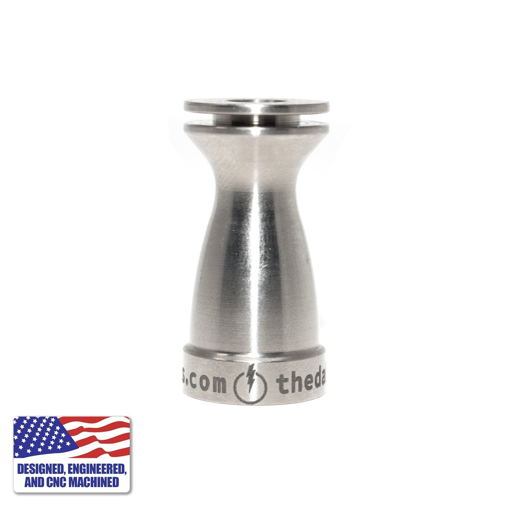 Titanium Female Nail Body 14mm, 10mm | Side View | Dabbing Warehouse