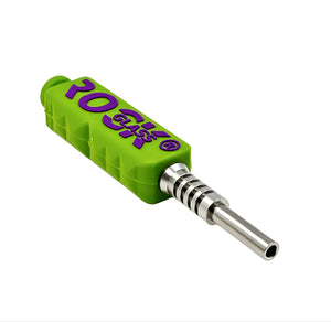 Rock Solid Dabber Silicone & Titanium Nectar Collector | Light Green | DW
