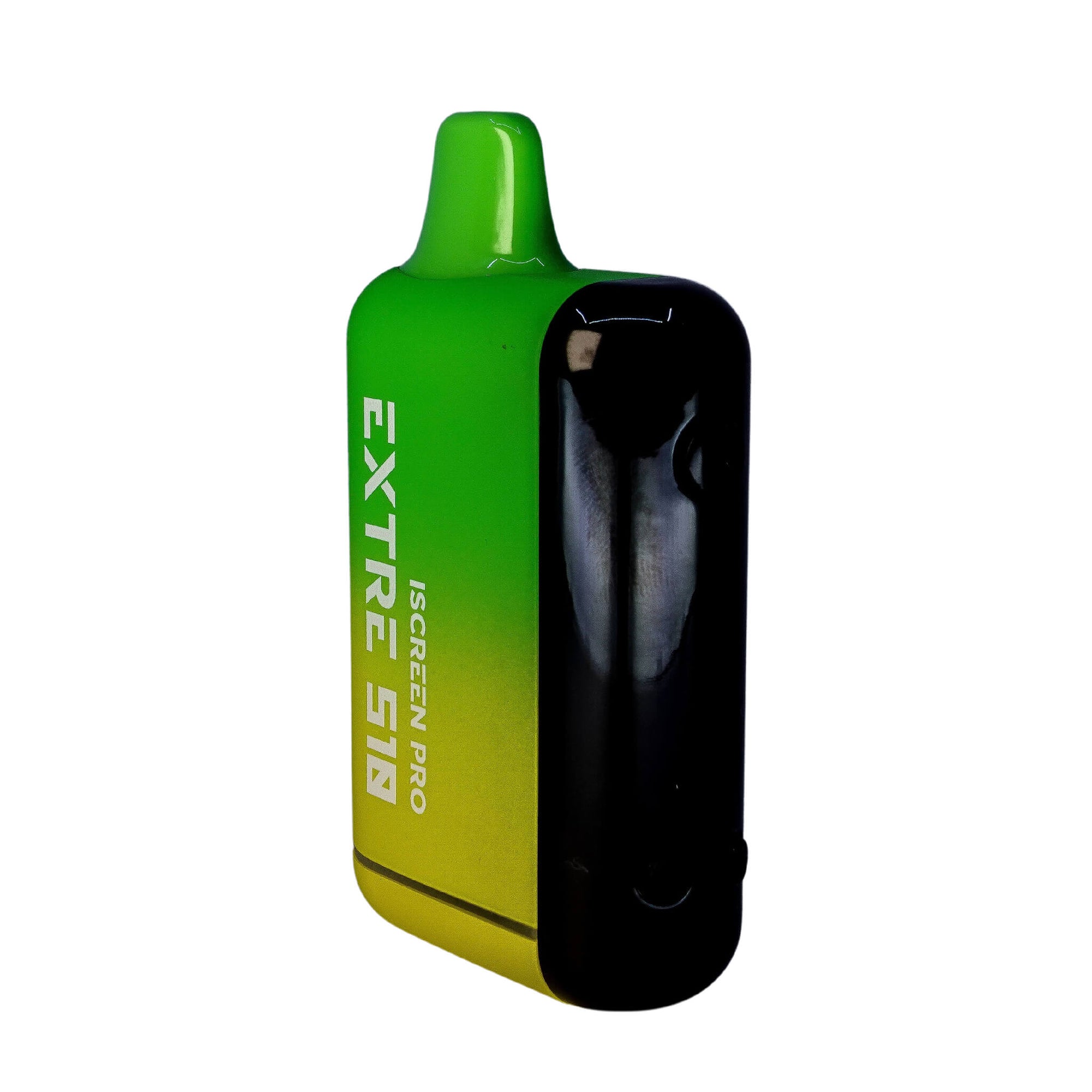 Extre 510 Vape Cartridge Battery | Green-Yellow Color Angled View | DW