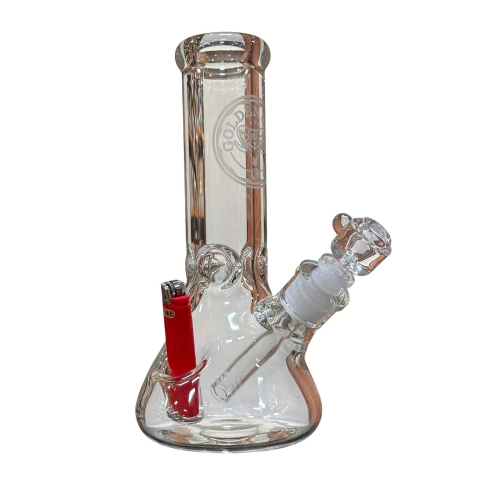 Beaker Bong 10 Inch | Profile View | Dabbing Warehouse
