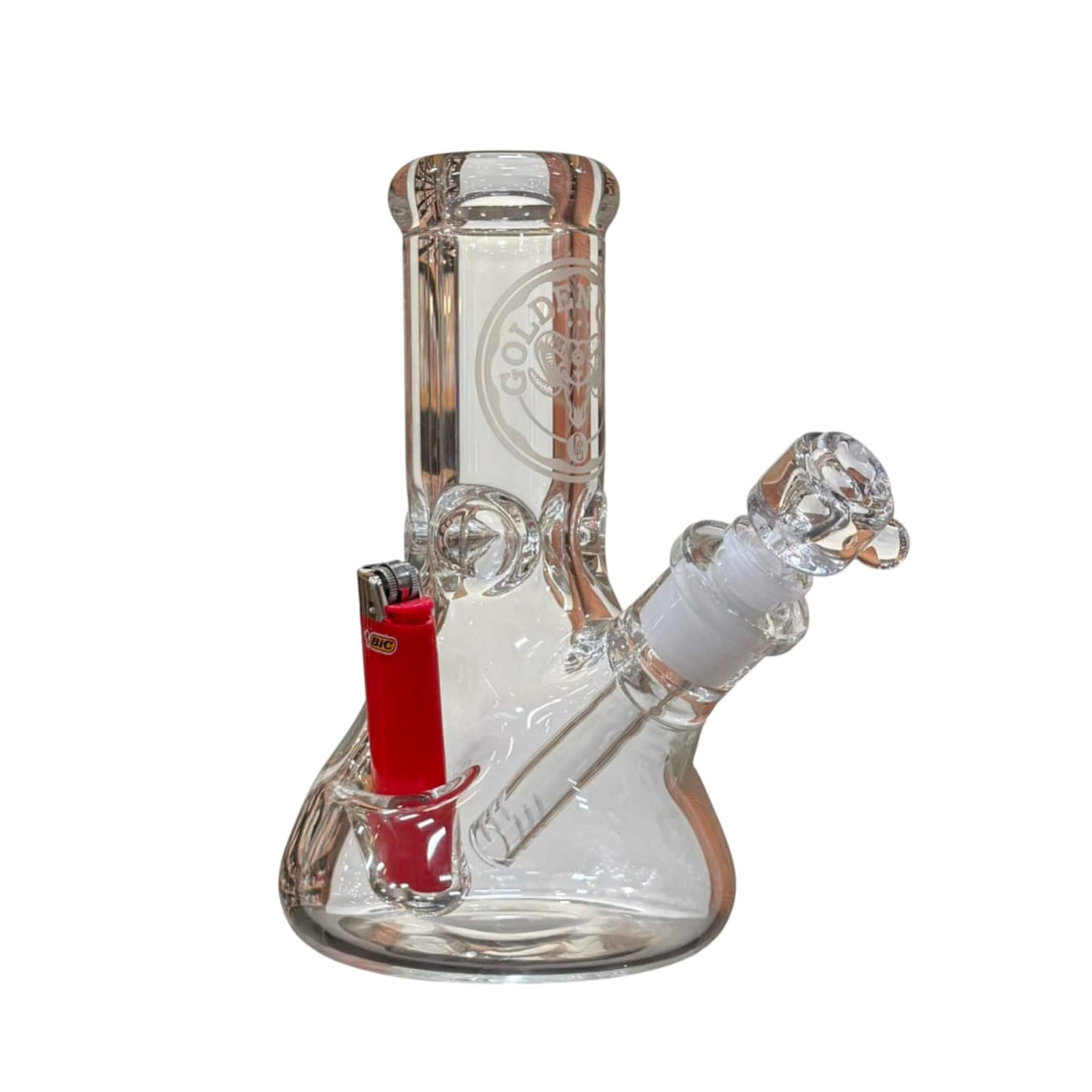 Beaker Bong 8 Inch | Profile View | the dabbing specialists