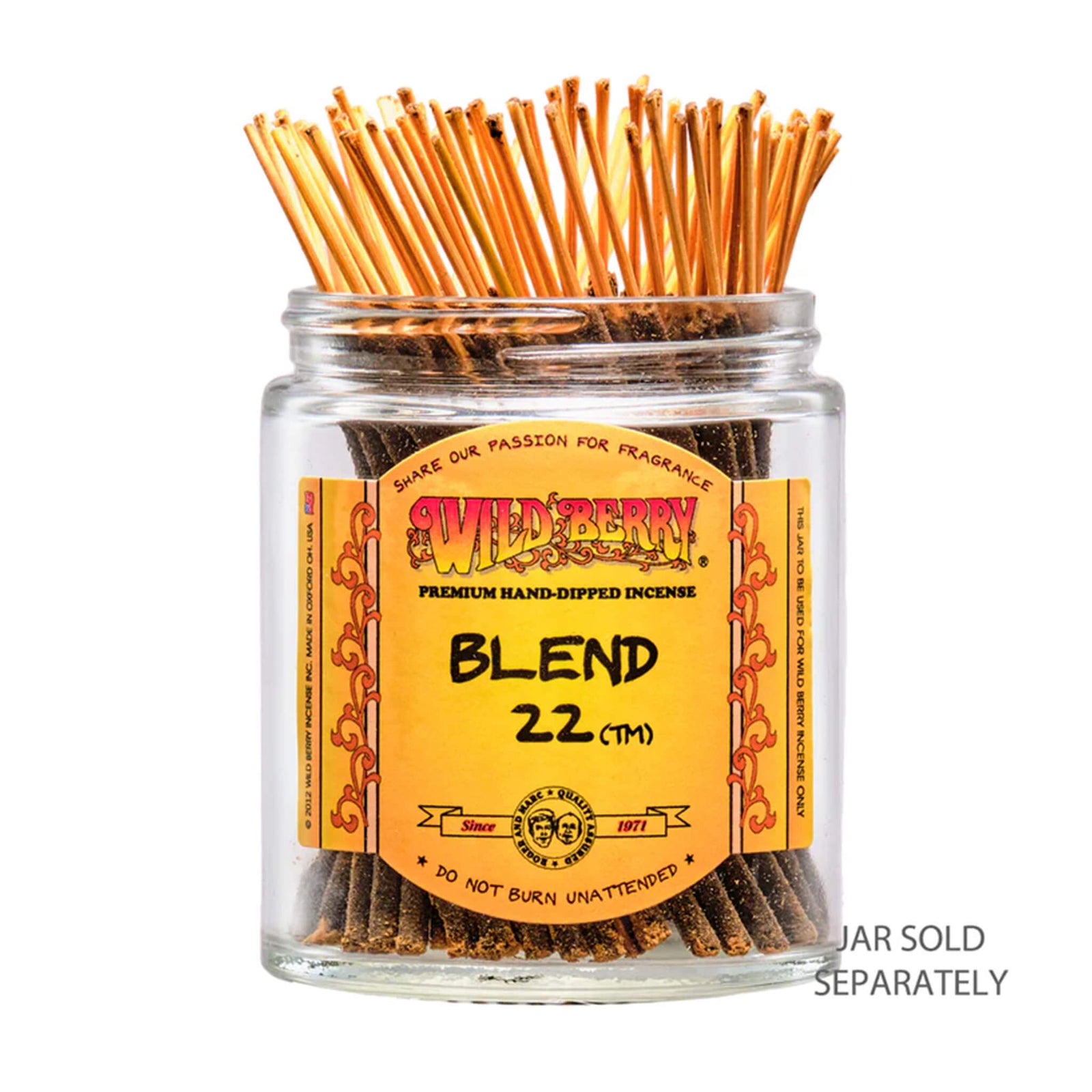Blend 22™ Shorties Incense | View In Display Jar | Dabbing Warehouse