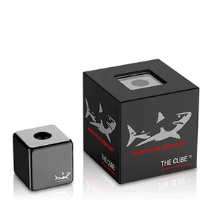 Cube™ 510 Battery | Gunmetal With Box Image | Dabbing Warehouse