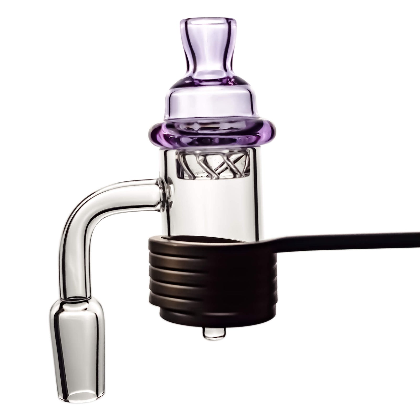 25mm Coil Kit | Clear Cap Full Stack View | Dabbing Warehouse