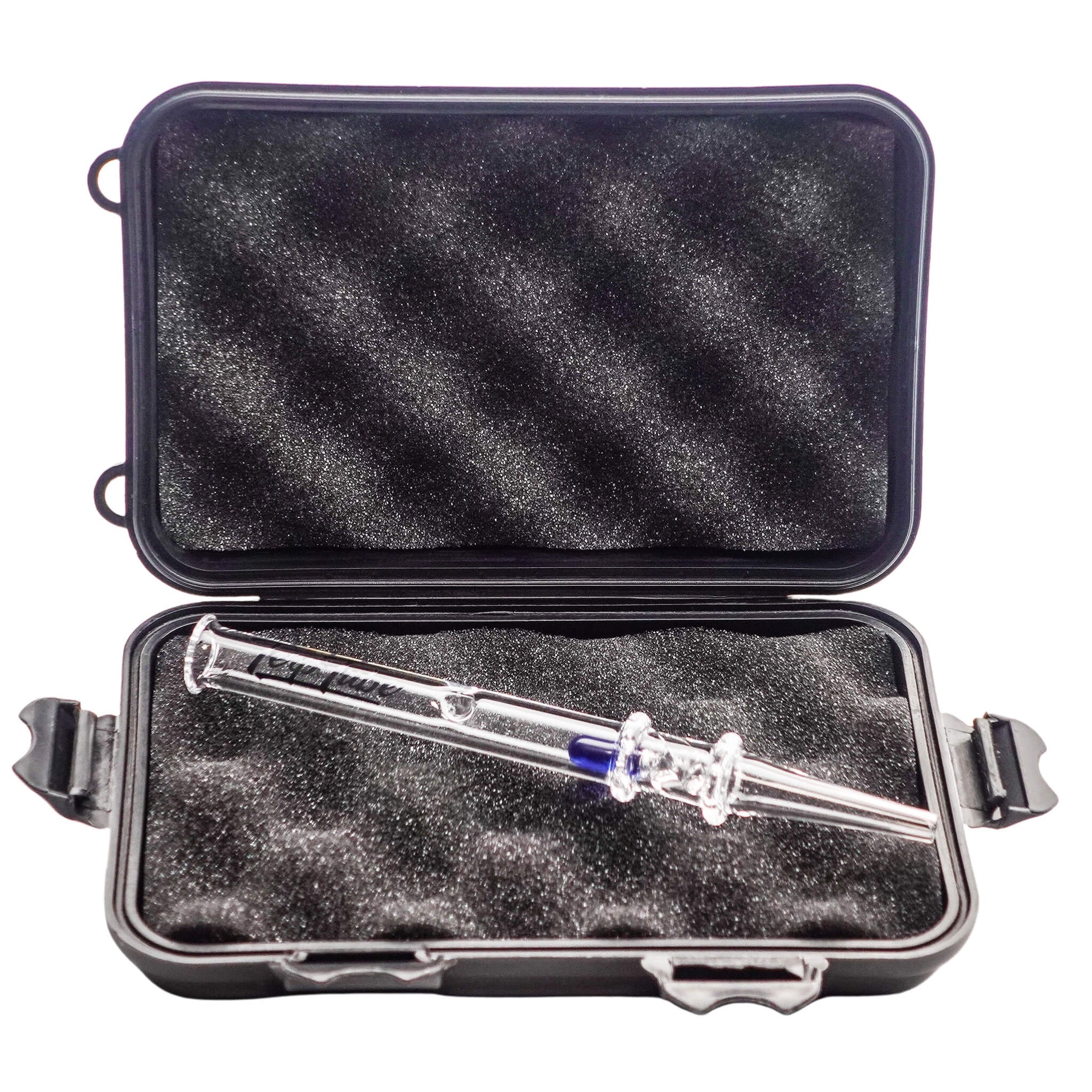 Dab Straw Terp Tube | Blue Color In Hard Shell Case | Dabbing Warehouse