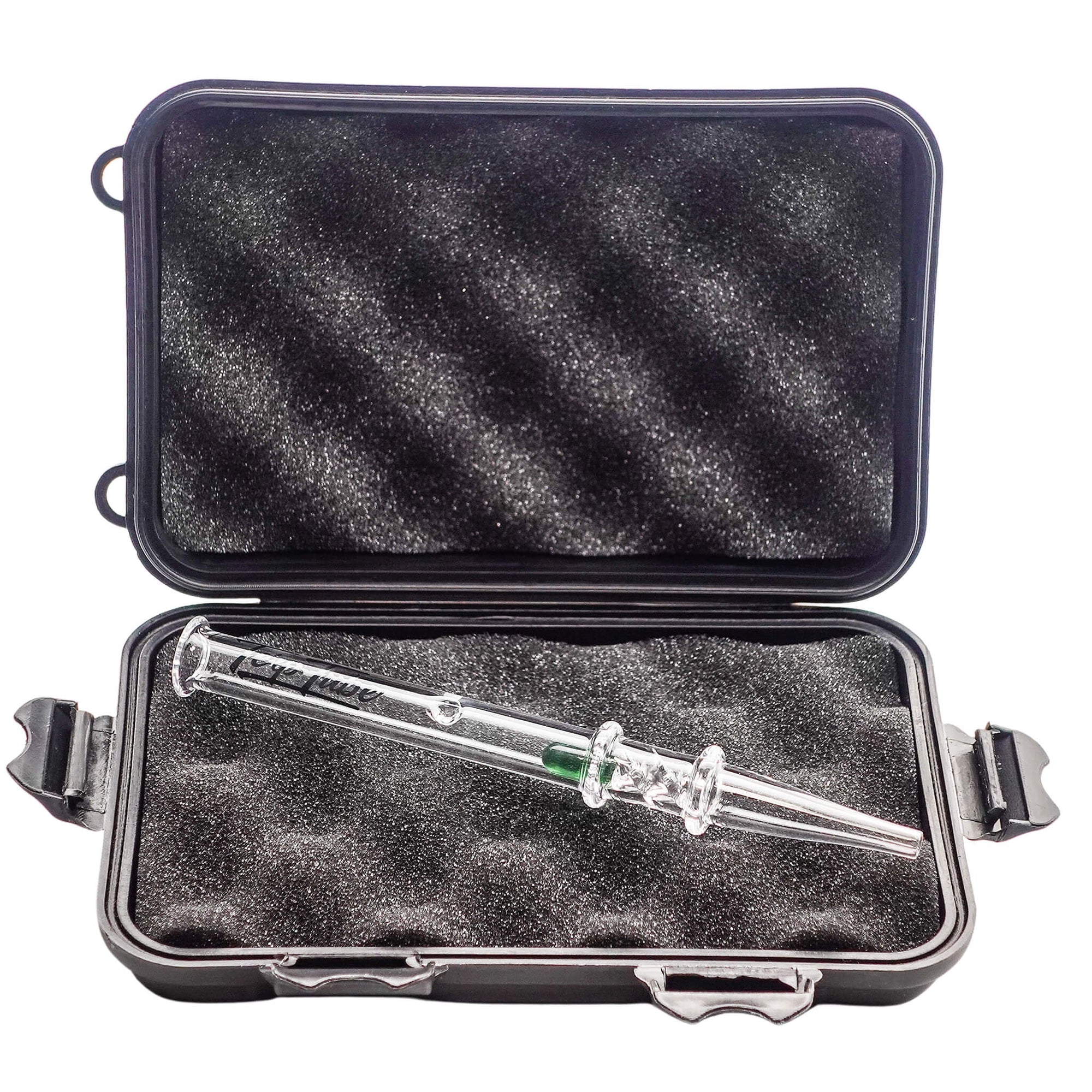 Dab Straw Terp Tube | Green Color In Hard Shell Case | Dabbing Warehouse