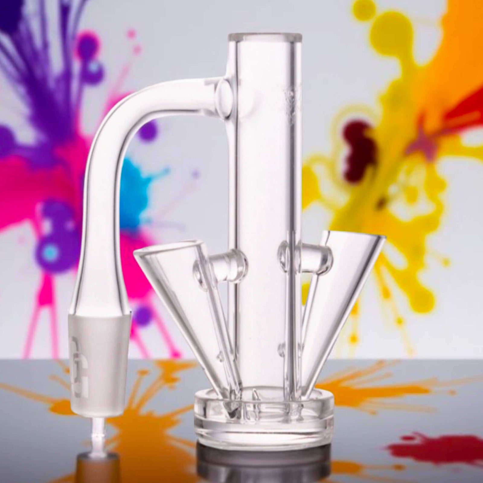 Double Terp Slide Tower Banger | Colorful Background View | DW