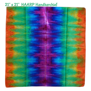 Northern California Tie-Dye Handkerchief | HAARP Pattern | TDS