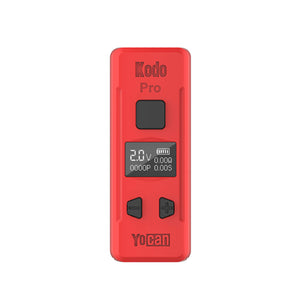 Yocan Kodo Pro 510 Thread Battery | Red Color View | Dabbing Warehouse