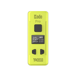 Yocan Kodo Pro 510 Thread Battery | Yellow Color View | Dabbing Warehouse