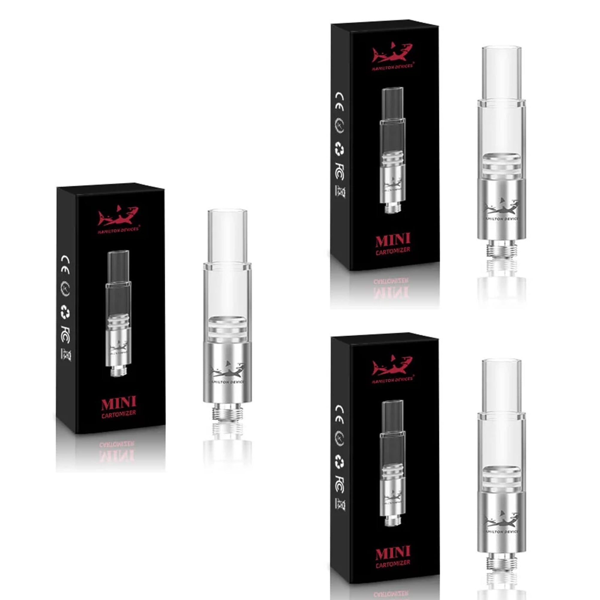 Mini Cartomizer | Profile Image With Boxes (3-Pack) | Dabbing Warehouse