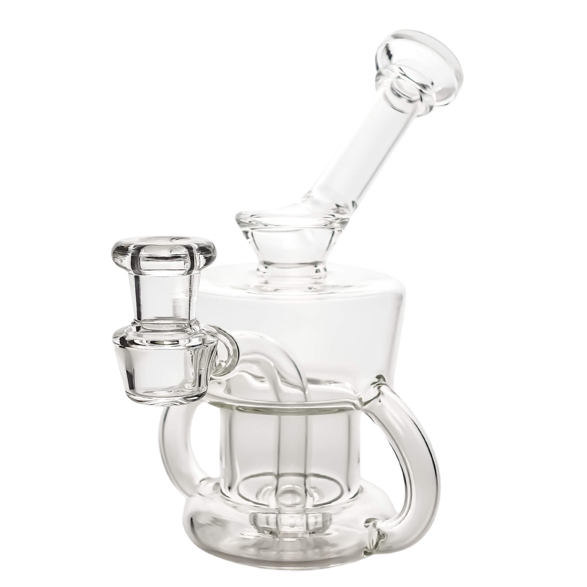 Equalizer Water Tank Bubbler | Dab Bubblers & Pipes | Equalizer Angled Profile View | DW