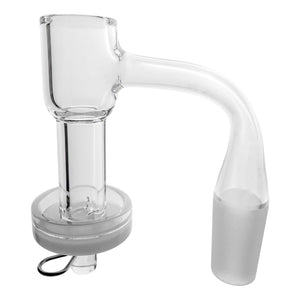Full Weld 30mm Terp E-Slurper Banger | Opaque Tray Profile View | DW