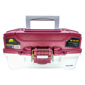 Plano Dab Tackle Box E-Nail Kit | Profile Maroon Front View | Dabbing Warehouse