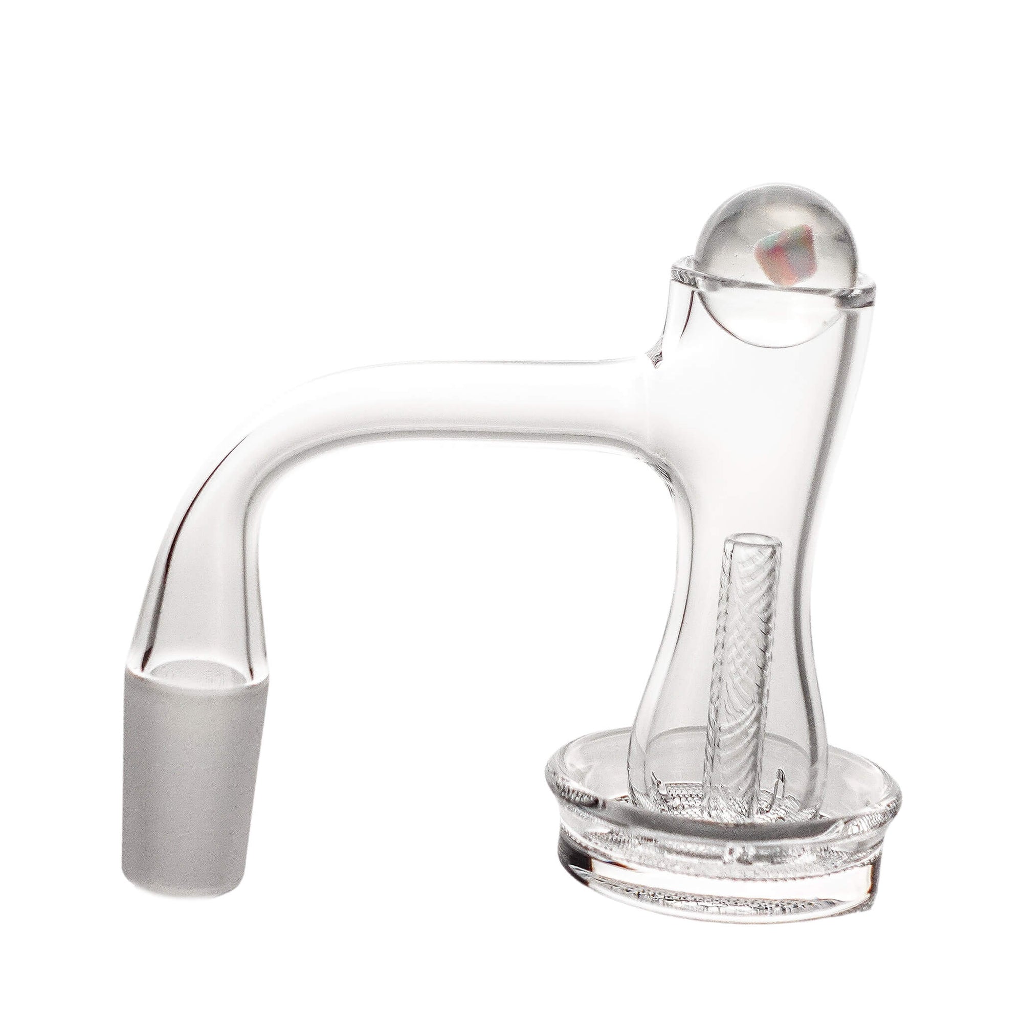 Hourglass SE Skillet Slurper | Plug Cap Profile View | Dabbing Warehouse