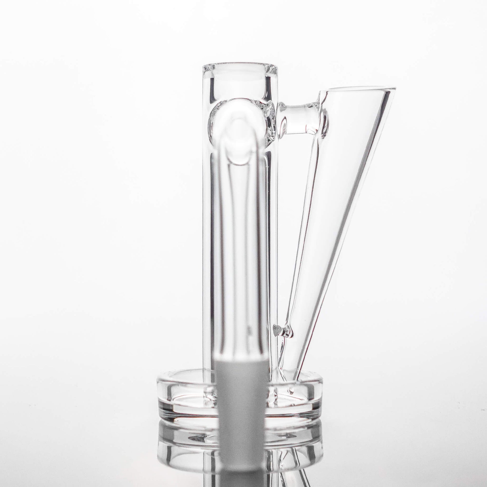Terp Slide Tower Quartz Banger | 10mm Male Rear View | TDS
