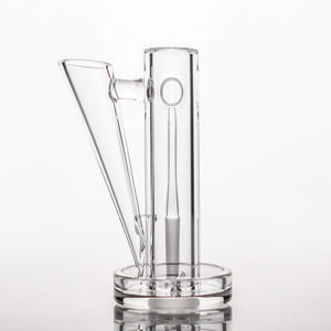 Terp Slide Tower Quartz Banger | 14mm Male Front View | TDS